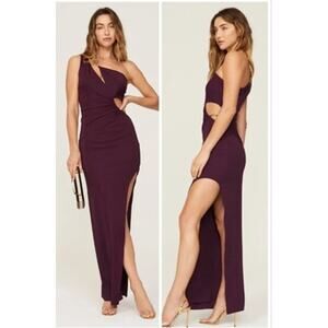 Nicholas Defano Asymmetrical Dress Purple 12